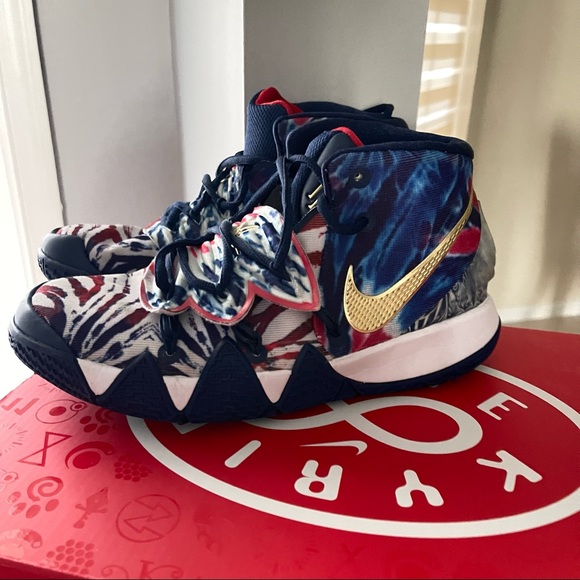 Nike Kyrie Hybrid S2 What The USA’ sneakers shoes size: big boys 4.5 - Picture 6 of 16